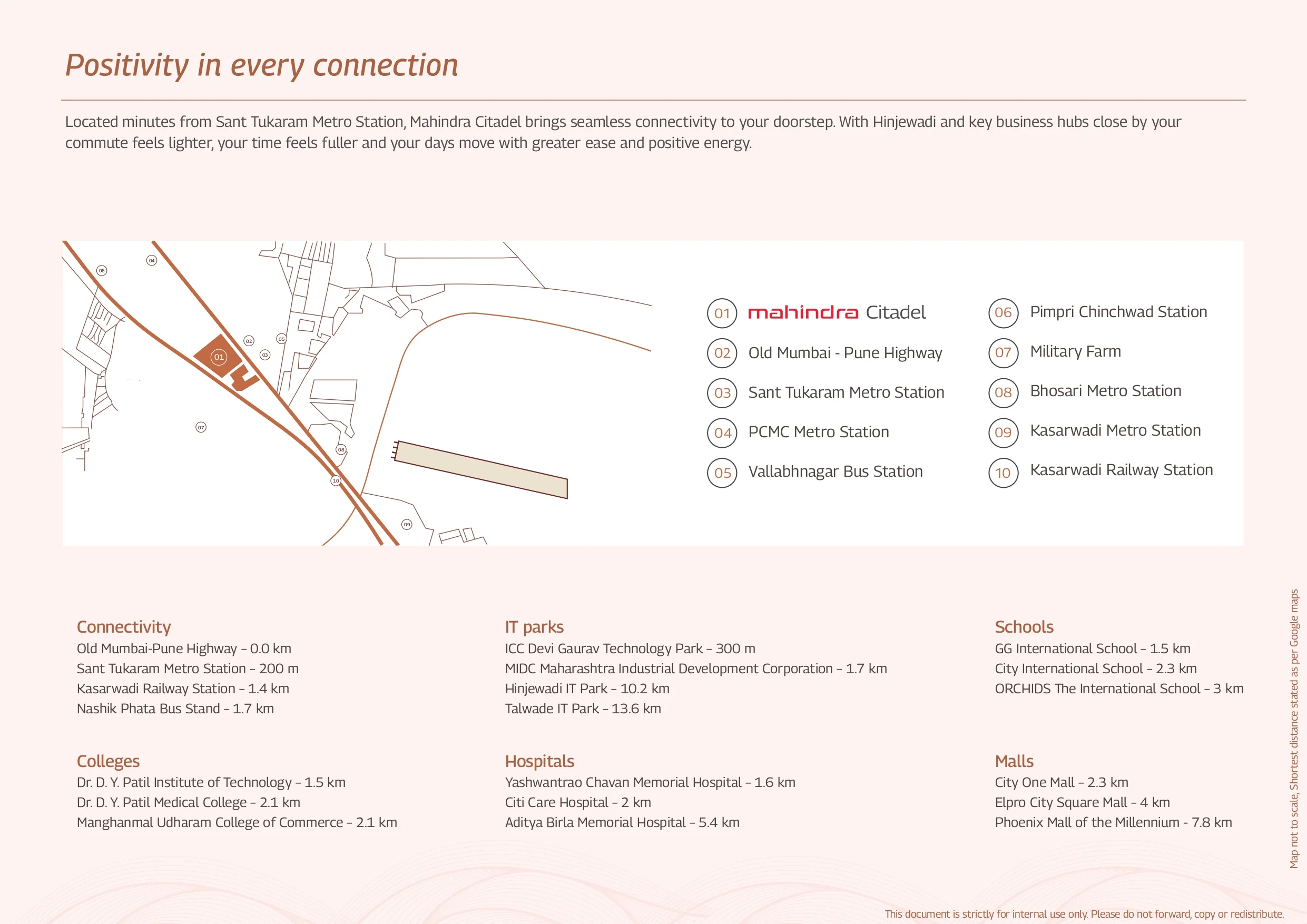 Mahindra Sanctum Connectivity